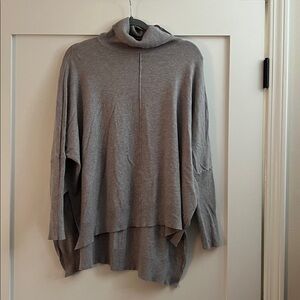 Main Strip Heather Gray Knit Top